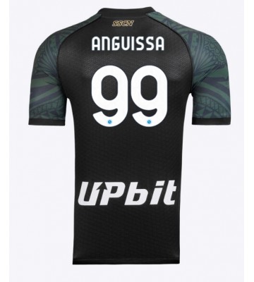 SSC Napoli Frank Anguissa #99 Tredje Tröja 2023-24 Kortärmad